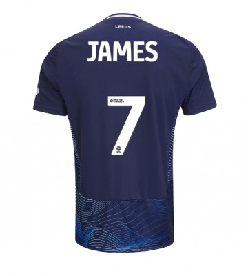 Leeds United Daniel James #7 Tredje trøje 2024-25 Kort ærmer